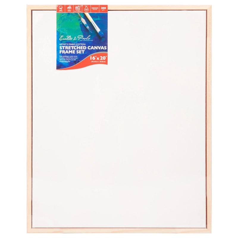 16 x 20 Inches Eraldo Di Paolo Stretched Canvas with Wood Frame