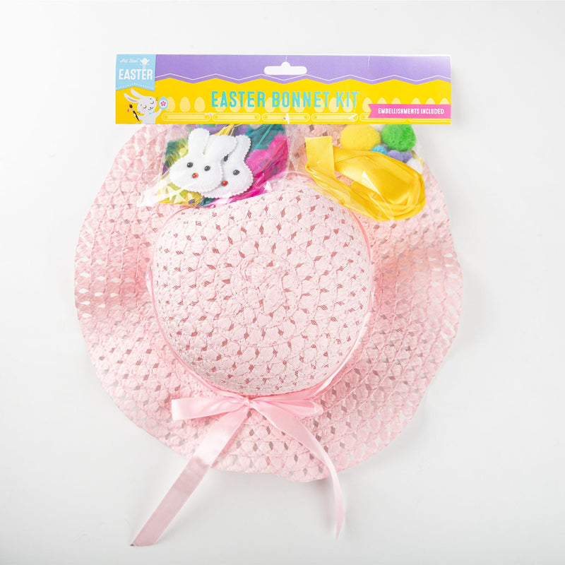 Light Pink Art Star Easter Bonnet Kit with Pink 30cm Hat Easter