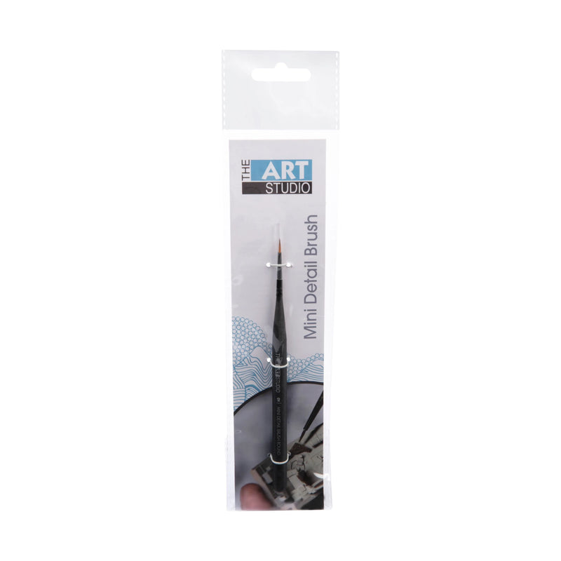 Light Gray Art Studio Mini Detail Brush Round 2/0 Brushes