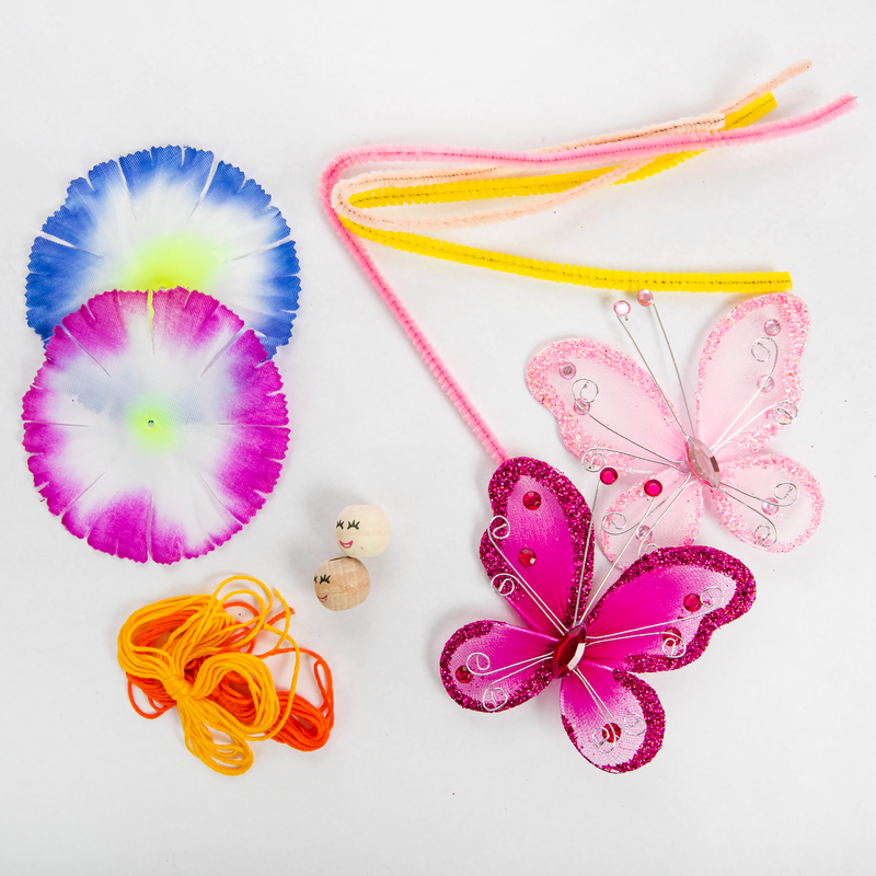 Misty Rose Art Star Make Your Own Flower Fairy Kit Kids Craft Kits