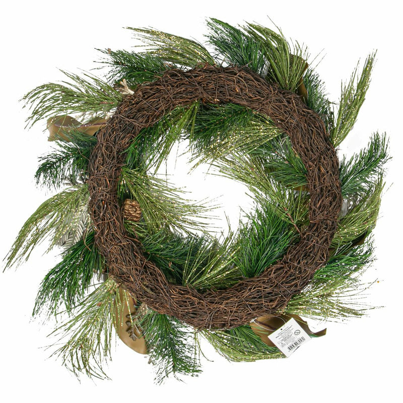Dark Olive Green Copperlane Wreath 60cm Christmas