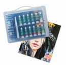 Slate Gray The Art Studio Acrylic Art Set (30 Pieces) Acrylic Painting Sets