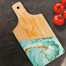 Dark Salmon Urban Crafter Pine Paddle Board 23x11.5x1cm Wood Crafts