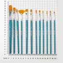 Lavender Eraldo Di Paolo Taklon Mixed Media Brush Set 12 Pack Brushes