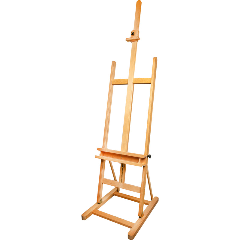 Tan Eraldo di Paolo Wooden H Frame Studio Easel Easels & Cases