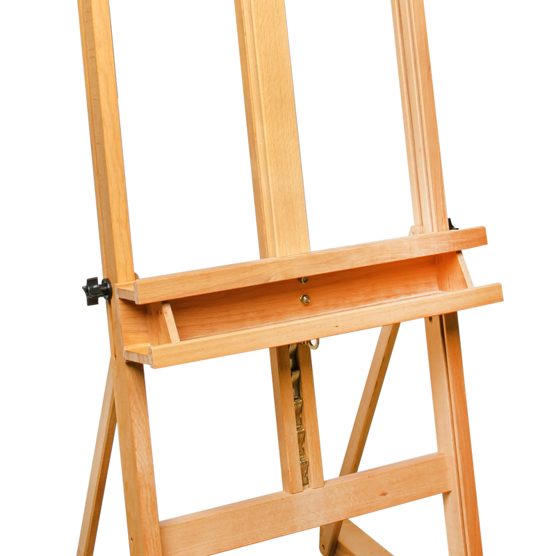 Chocolate Eraldo di Paolo Wooden H Frame Studio Easel Easels & Cases