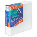 Steel Blue Eraldo di Paolo 6 x 6in Gallery Wrapped Stretched Canvas Canvas and Painting Surfaces