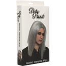 Light Gray Halloween Gothic Vampire Wig Halloween