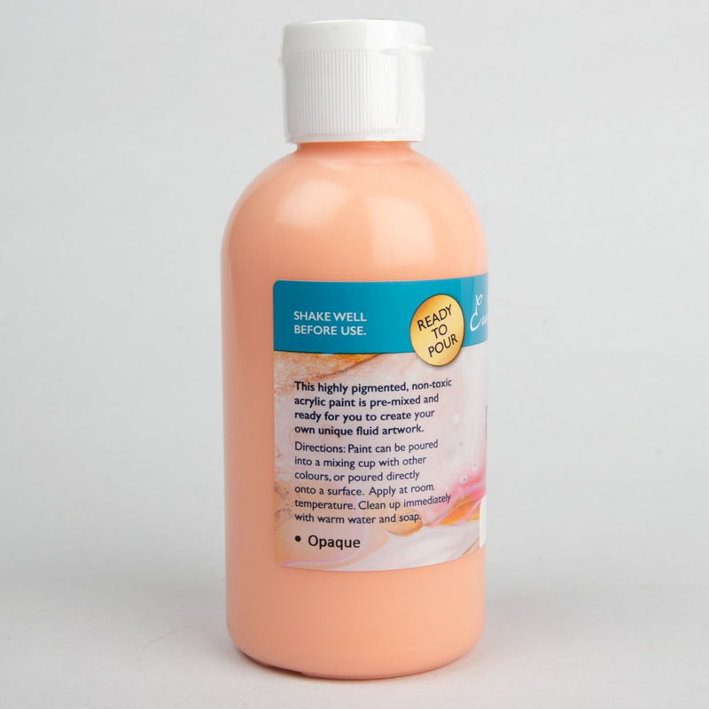 Light Gray Eraldo Di Paolo Pouring Paint Terracotta 250ml Acrylic Paints