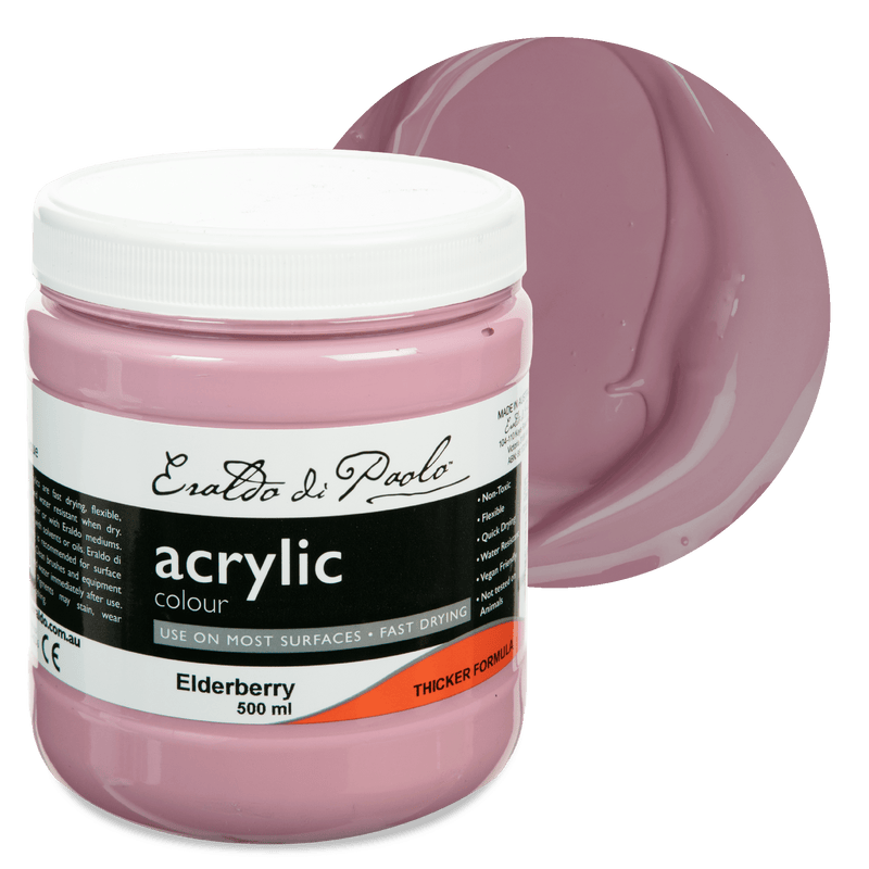 Eraldo Di Paolo Acrylic Paint Eldberry LIght  500ml