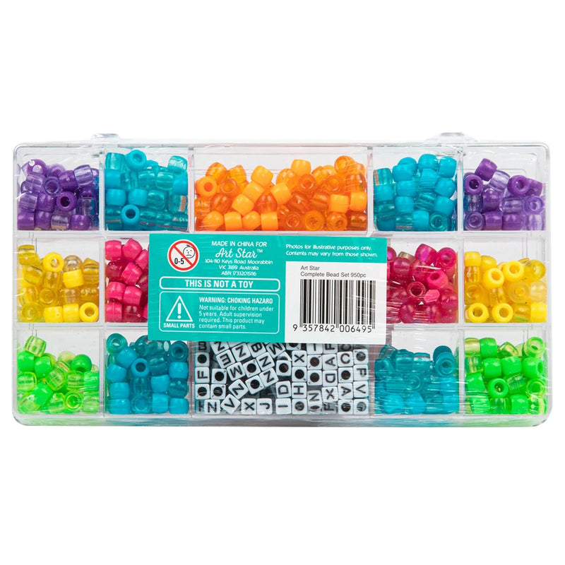 Dark Cyan Art Star Complete Bead Set 950pc Beads
