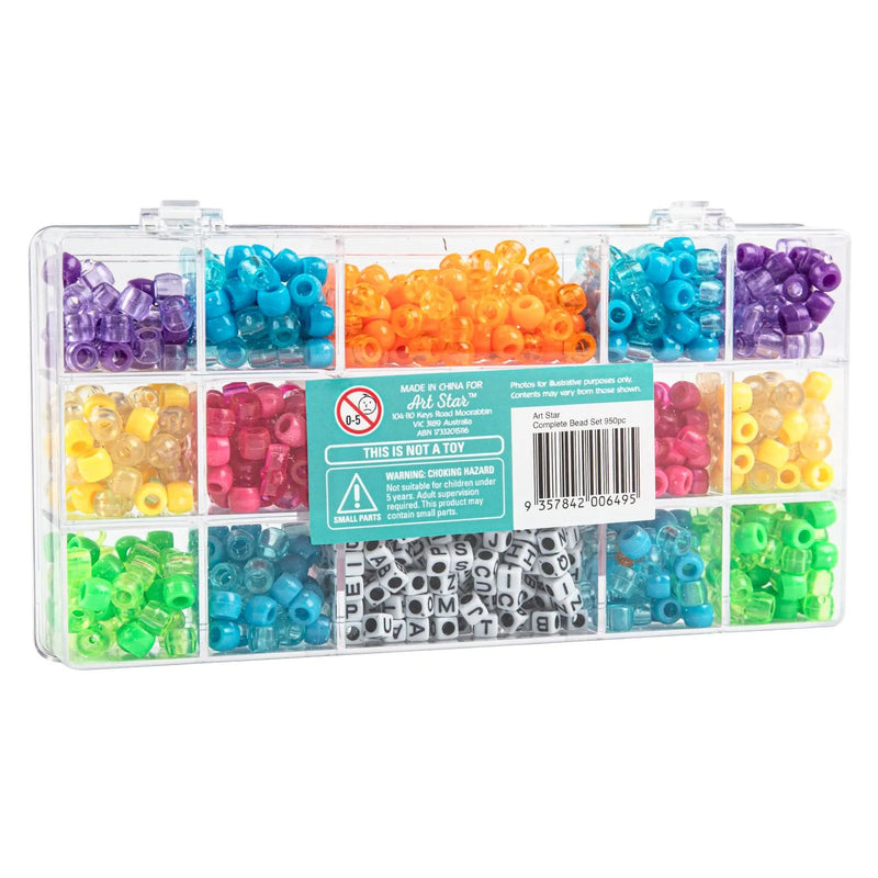 Light Sea Green Art Star Complete Bead Set 950pc Beads