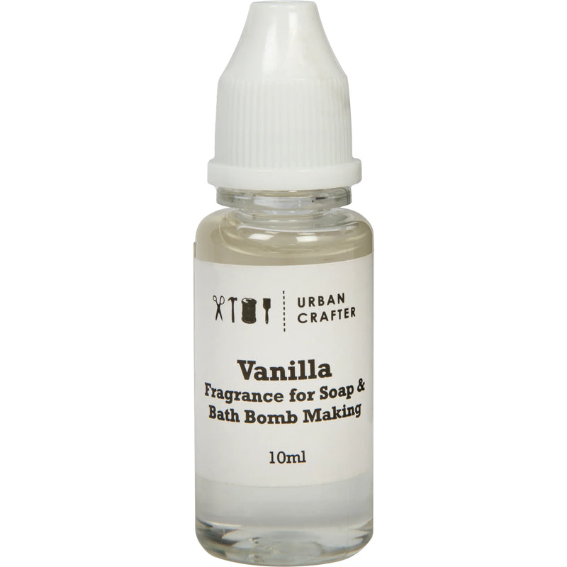 Urban Crafter Soap and Bath Bomb Making Fragrance 10ml Vanilla