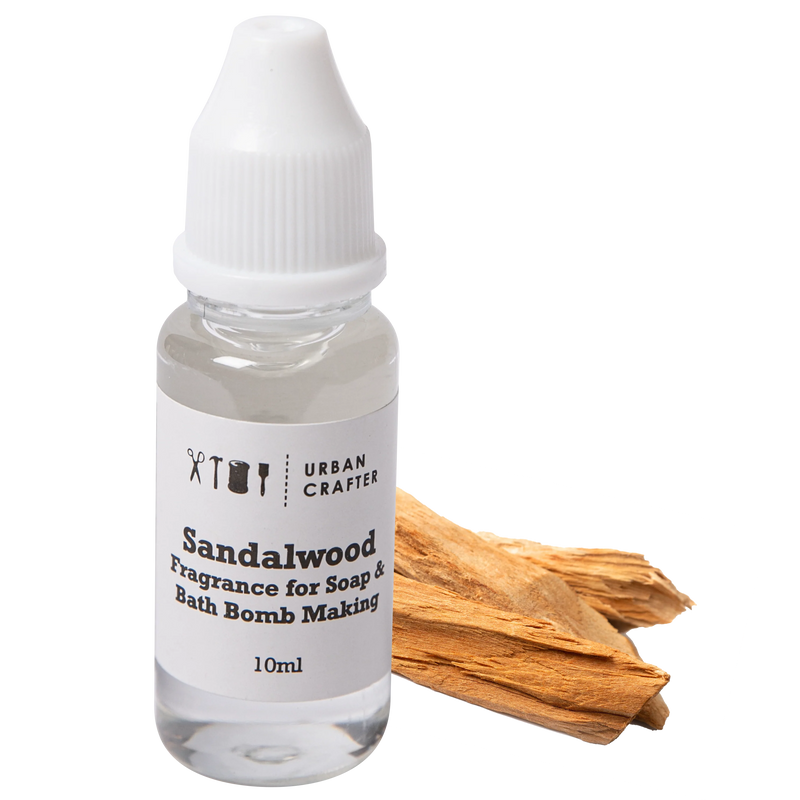 Urban Crafter Soap and Bath Bomb Making Fragrance 10ml Sandalwood