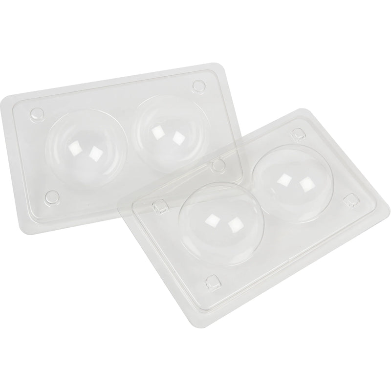 Urban Crafter Plastic Bath Bomb Moulds (Makes 2 Bath Bombs)