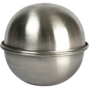 Urban Crafter Stainless Steel Bath Bomb Moulds 65mm diameter (Makes 1)
