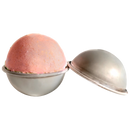 Urban Crafter Stainless Steel Bath Bomb Moulds 75mm diameter (Makes 1)
