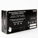 Black Angelus Black Nitrile Gloves Medium Box Of 100 Leather and Vinyl Paint