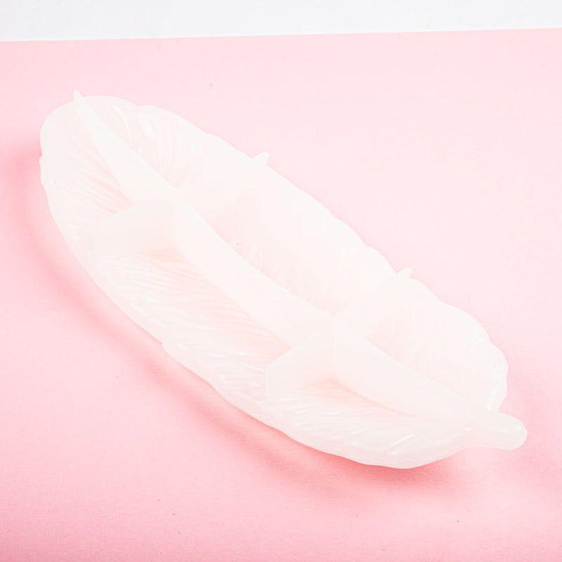 Misty Rose Resin Mould   Feather mould Resin Craft Moulds