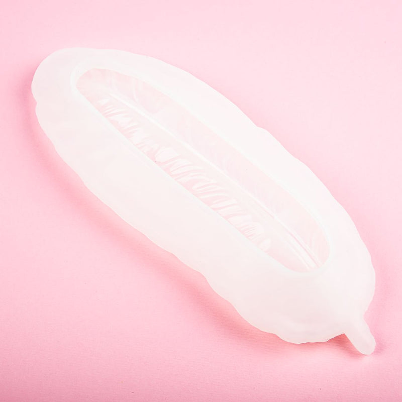 Misty Rose Resin Mould   Feather mould Resin Craft Moulds
