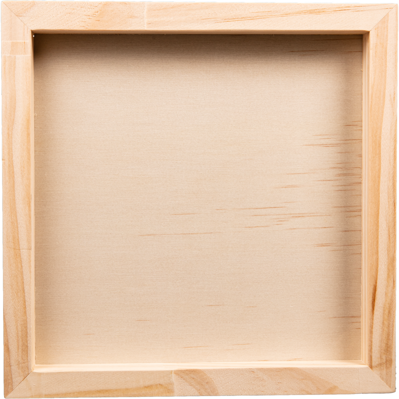 Wheat Art Studio Wooden Panel 20x20cm 20mm Deep Canvas and Painting Surfaces
