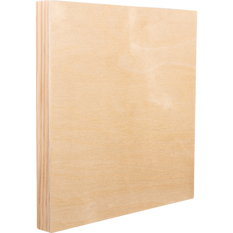 Wheat Art Studio Wooden Panel 20x20cm 20mm Deep Canvas and Painting Surfaces