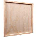Tan Art Studio Wooden Panel 40x40cm 20mm Deep Canvas and Painting Surfaces