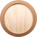 Wheat Art Studio Round Wooden Panel 50cm Diameter 20mm Deep Canvas and Painting Surfaces