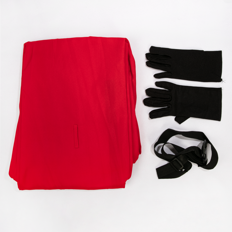 Firebrick Halloween Masked Guard Costume Extra Large Halloween