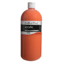 White Smoke Eraldo Acrylic Paint 1Lt Orange Acrylic Paints
