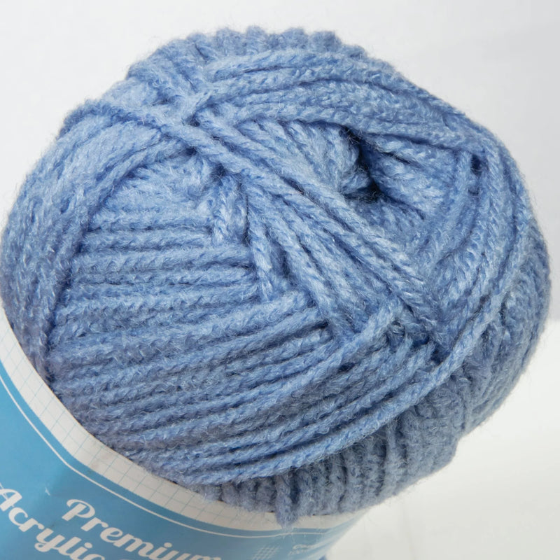 Light Slate Gray Urban Crafter 100% Premium Acrylic Yarn-Bel Air, 8 Ply, 50g Knitting and Crochet Yarn