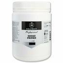 Light Gray Holcroft  Professional Acrylic White Gesso 1 Litre Acrylic Paints