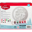 Lavender Art Star Paint Your Own Santa Cookie Plate Kit Christmas