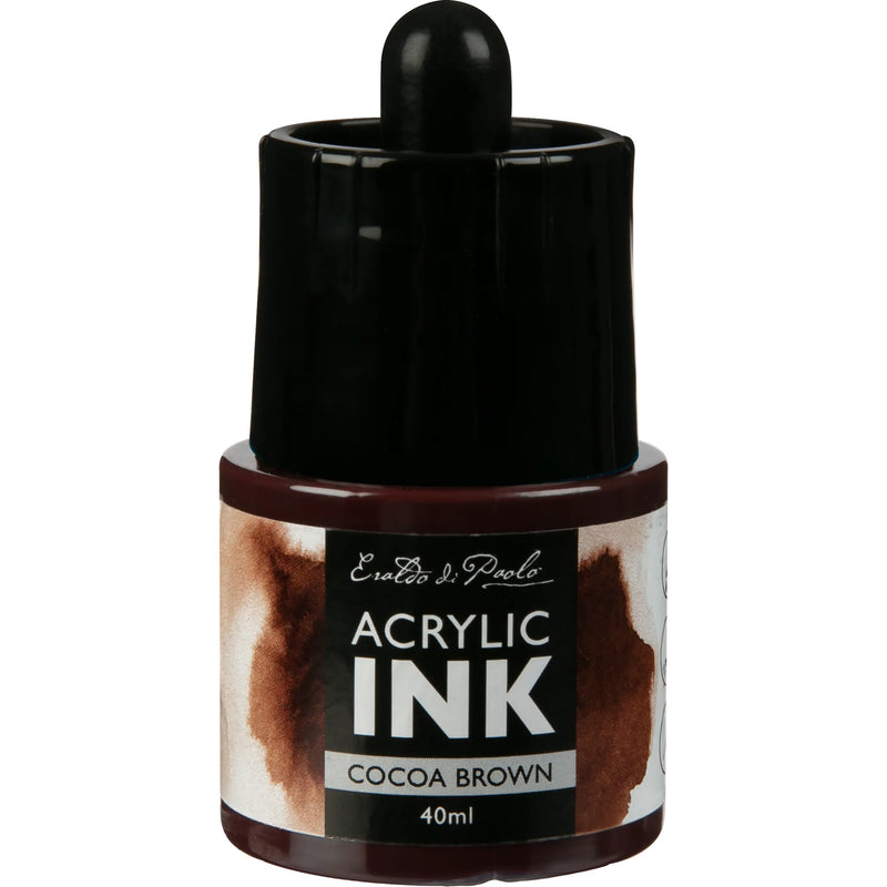 Eraldo Di Paolo Acrylic Ink 40ml  - Cocoa Brown