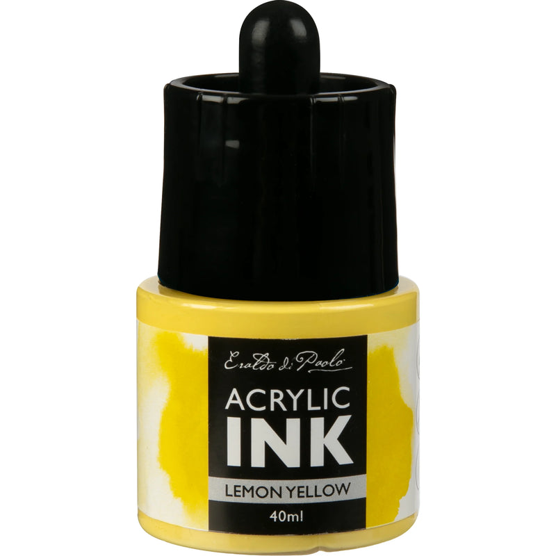 Eraldo Di Paolo Acrylic Ink 40ml  - Lemon Yellow