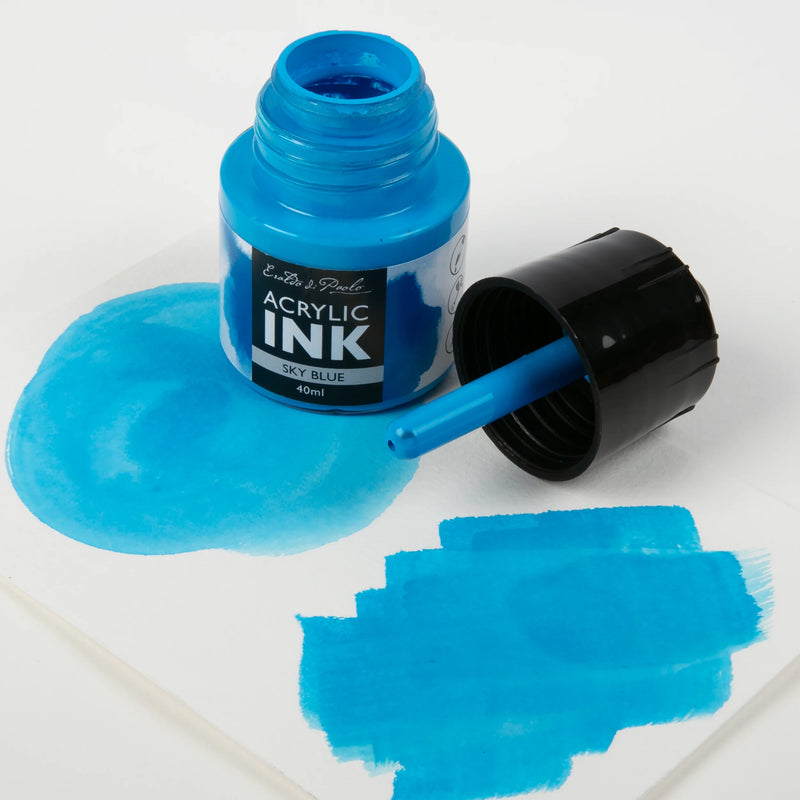 Eraldo Di Paolo Acrylic Ink 40ml  - Pale Blue