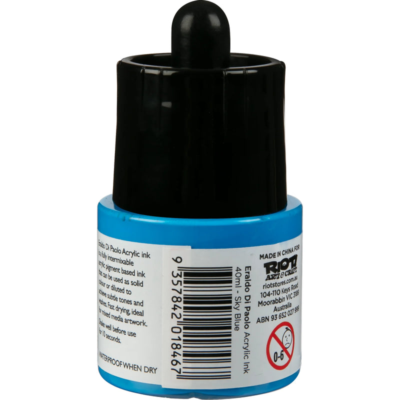 Eraldo Di Paolo Acrylic Ink 40ml  - Pale Blue