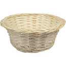Tan Urban Crafter Bleached Split Willow Contoured Round Basket Medium 30 x 30 x 12cm Boxes