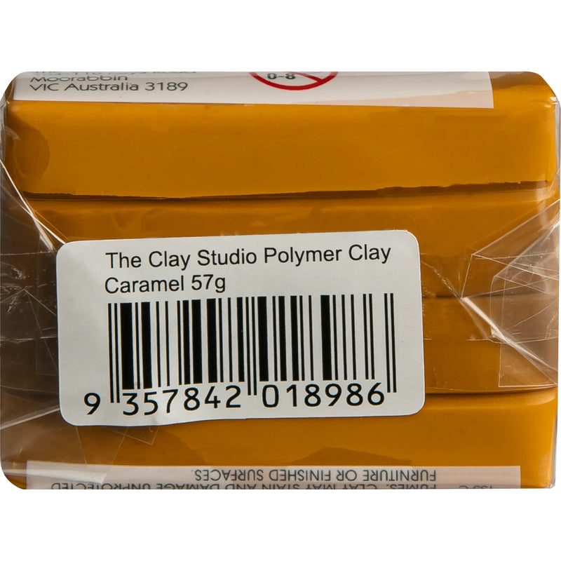 The Clay Studio Polymer Clay Caramel 57g