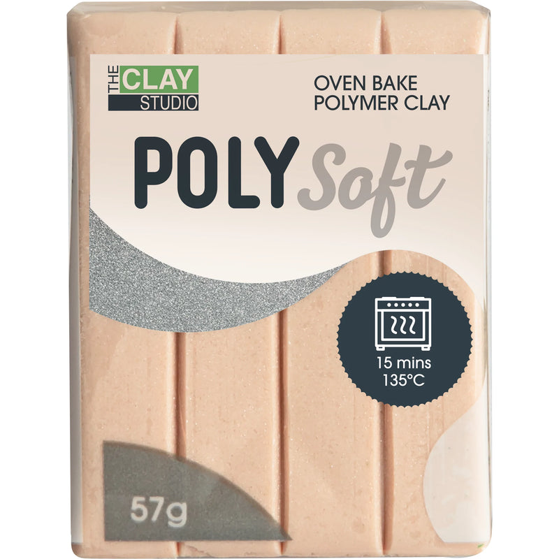 The Clay Studio Polymer Clay Champagne Pearl 57g