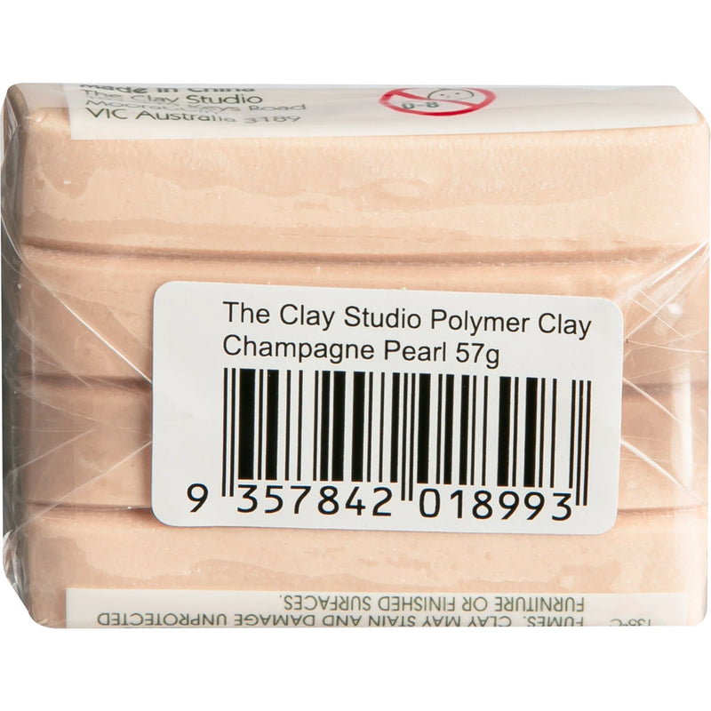 The Clay Studio Polymer Clay Champagne Pearl 57g