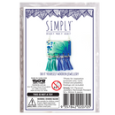 Dark Slate Gray Simply DIY Plywood Jewellery Rectangle Pendant 50x30mm (5 Pieces) Beading