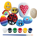 Dark Slate Gray Art Star Rock Art Painting Kit (9 Rocks) Kids Craft Kits