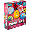 Maroon Art Star Rock Art Painting Kit (9 Rocks) Kids Craft Kits