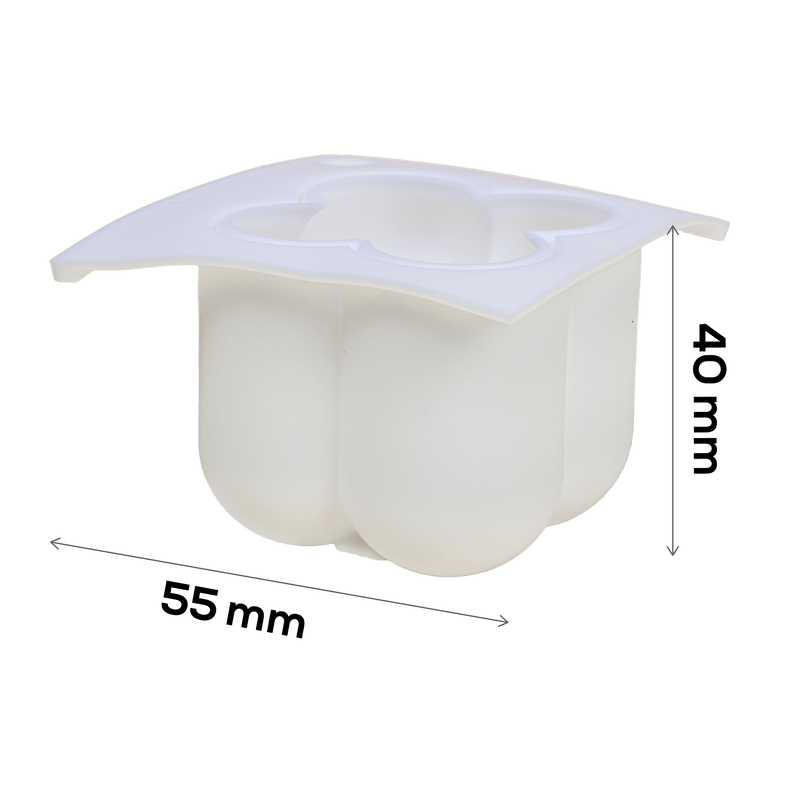 Urban Crafter Small Magic Ball Candle Mould 55x55x40mm
