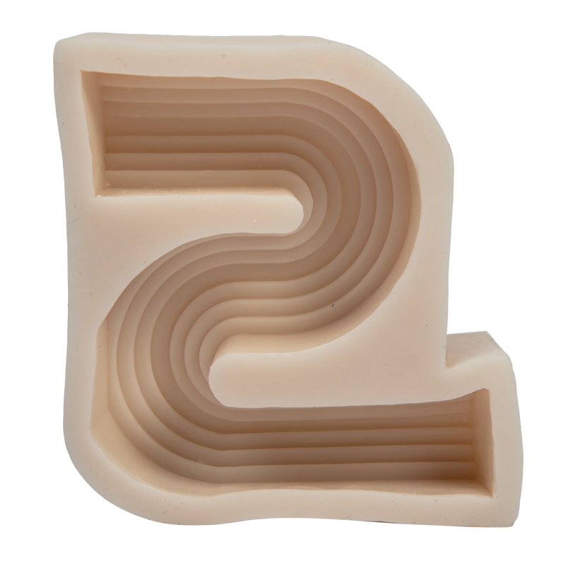 Urban Crafter S Shaped Candle Mould 105x90x31mm