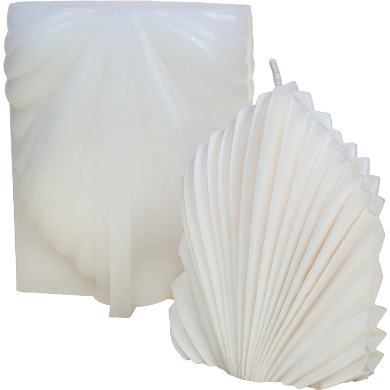 Urban Crafter Large Scallop Coral Candle Mould 130x73x167mm