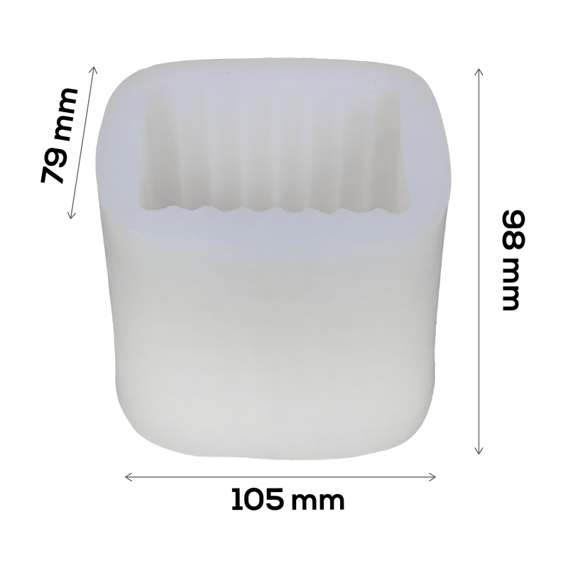 Urban Crafter Double-Sided Arch Candle Mould 105x87x98mm
