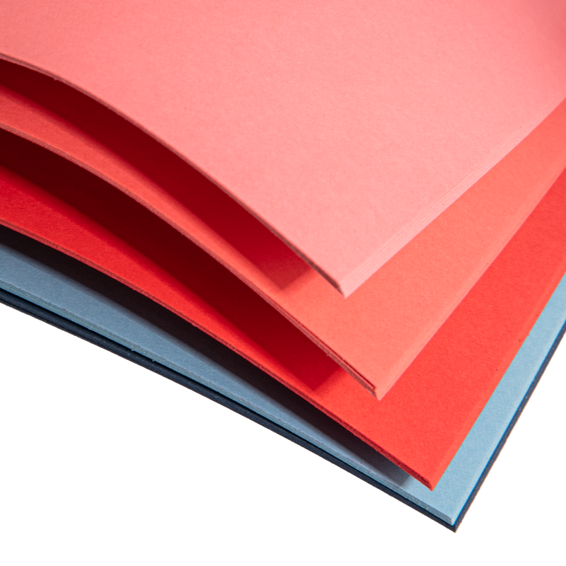 The Paper Mill Coloured Core Smooth Cardstock 180gsm 6 x 6" 25 Sheets Sunset