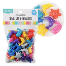 Art Star Assorted Colour and Design Sea Life Beads 90g Pack